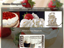 Tablet Screenshot of creamchargersuk.co.uk